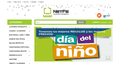 Desktop Screenshot of netfeonline.com.ar